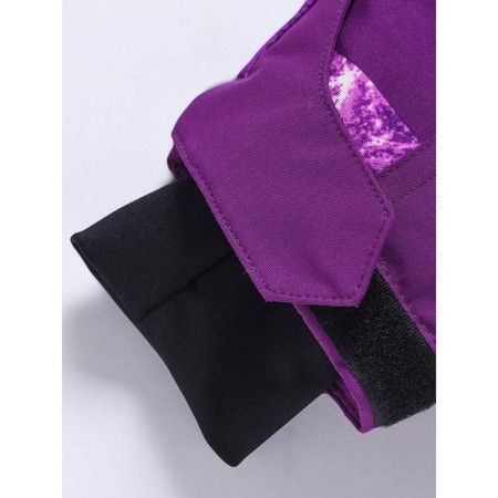 Ski costume for a girl, height 146 cm, purple color-19