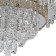 Ceiling light ESCADA, 10231/SG LED. 1x72W, LED, 6480LM, 3000/4500/6000K, 470x470x320 mm, chromium color