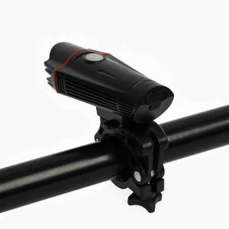 Lanter Bicycle front battery, waterproof, 1 diode, 4 modes, red-2