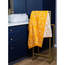 Tricky Tensor Guten Morgen Smile, 450 gr, size 70x140 cm, color orange color
