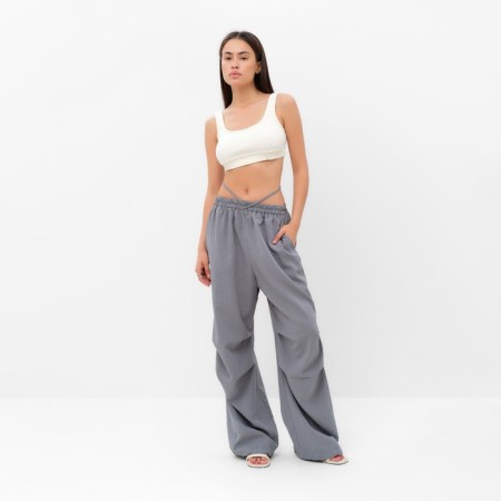 Cargo trousers Women's Mist Summer Time, Gray, p. L (50-52)-1