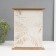 Keywood tree 6 hooks "White Palm leaves" 25.5x20.5x6.5 cm mix