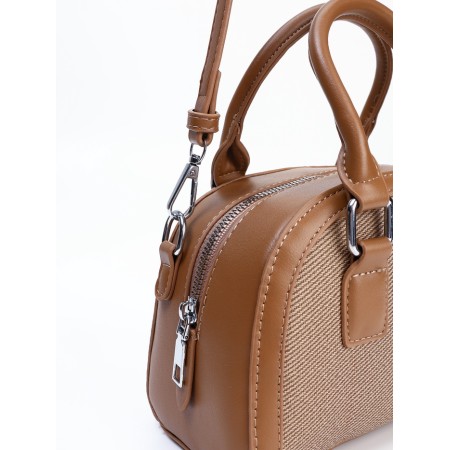 Women's bag, 22*7*14, lightning department, belt lengths, brown-6