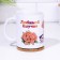 Sublimation mug of "beloved granddaughter", with application
