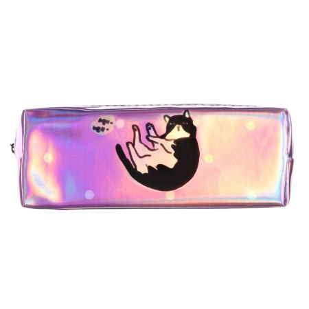 School penalty, on lightning holographic "Pink cat"-1