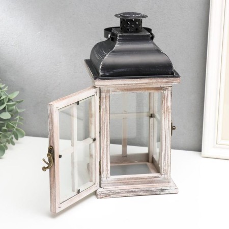 Summary tree on 1 candle "Lantern - stained glass" aged 28x13.7x153 cm-2