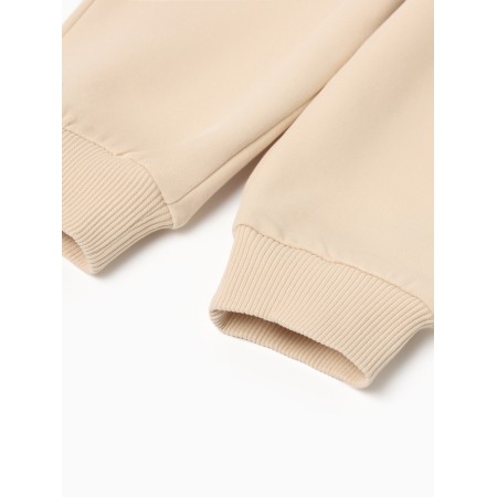 Set (sweatshirt and trousers) children's minku "Nature", beige color, height 92-98 cm-7