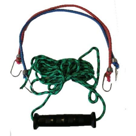 Mining for sled fishing set