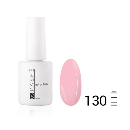 Color gel polish Pashe, No. 130 rainbow trout, 9 ml