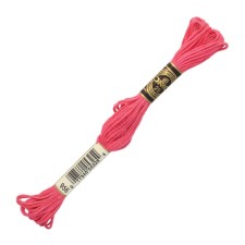 The threads of the DMC 117 (956), 12 pcs. packaged