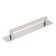 Door handle, stainless steel color, 260x40 mm