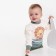 Svitshot Children's, Milk/Green color, height 98 cm