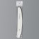 File - emery, abrasiveness 100/180, 18 cm, white color