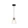 Lighting Lamp in the style of Ambrella Light, Loft, TR80497, 1HE14, Black Color, Light Wood