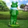 Garden figure "Frog with a sign" My cottage "42cm