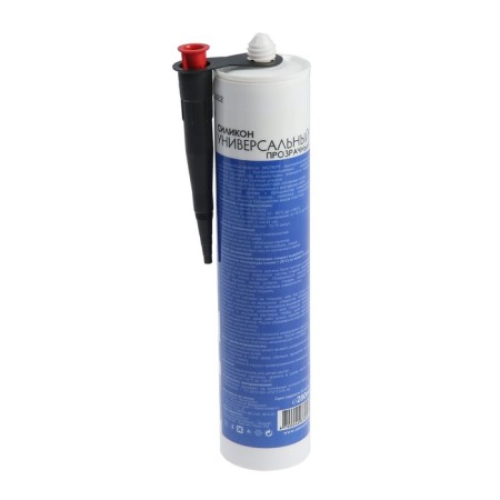 Sealant "Expert", silicone, universal, transparent, 280 ml-1