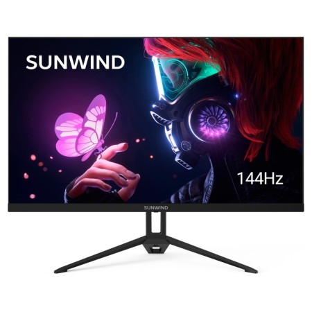 Sunwind 27 "Sun-M27BA108 Black IPS 16: 9 HDMI Matte 280CD 178g/178g 2560x1440 1 107748