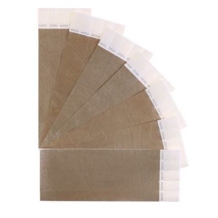 Paper control bracelet "Golden" Tyvek-2