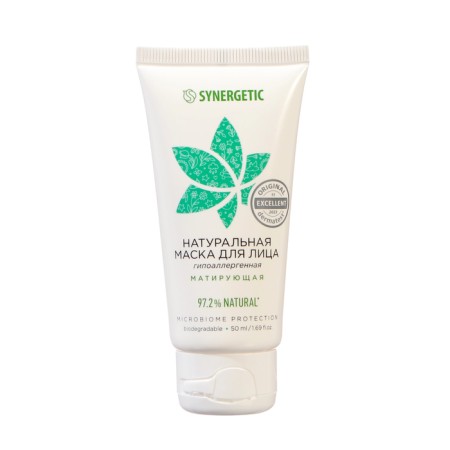 Facial mask natural Synergetic matting, 50 ml-1