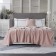 Amanda bedspread, size 220x240 cm, powder color