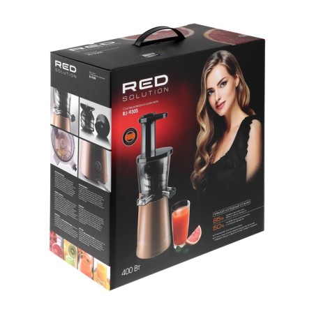 Red Solution RJ-930S, Schnekovaya, 400 W, 0.6/0.6 L, 55 rpm, Shampan-8
