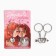 Key keychain, non -memorials "Friendship forever" 9 x 13 cm