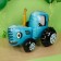 Foil ball 28 "3D Blue Tractor", figure