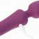 Vibrator bilateral oka-hips, 14 modes, 23.5 x 3.5 x 4 cm, silicone, purple