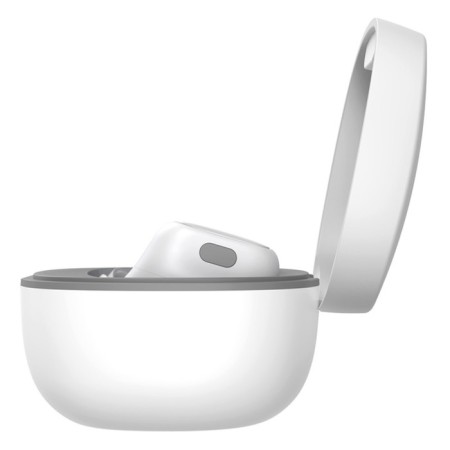 Wireless headphones Baseus WM01, TWS, vacuum, BT5.0, 40/300 mAh, microphone, white-4