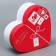 Gift box, packaging, “love everywhere” 16 x 14 x 6 cm