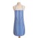 Apron shade color is blue 60x80 cm, 100% p/e