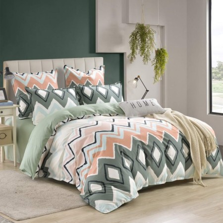 Bed linen 1.5 joint venture Sofi de Marko "Peyton", size 180x230 cm, 160x220 cm, 50x70 cm - 2 pcs-1