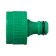 A fitting, renewal mount 1/2 "(12 mm)-3/4" (19 mm), fast-fast connection, pp-plate, Greengo