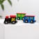 Steam locomotive and two “magnetic with animals” 3 × 7.5 × 19 cm