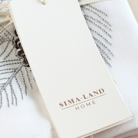 Set of napkins with embroidery SL Home "New Year" 40x40cm-2 pcs., Len 100%-13