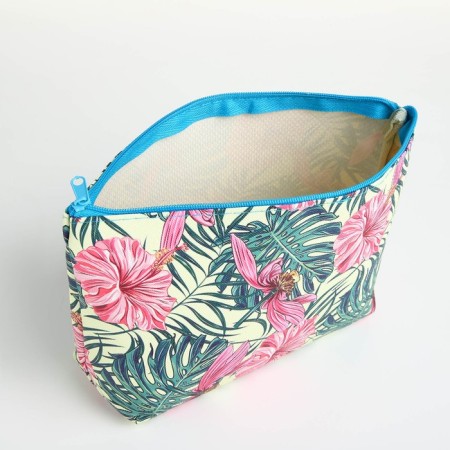 Lightning cosmetic bag, yellow/green color-2