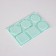 Silicone waxing form 13.2x8.5 cm