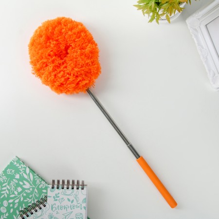 Dust removal brush, telescopic handle of a share, 25-60 cm, color mix-5