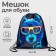 A bag for shoes 420 x 340 mm, calligrata MSO-5s, (soft polyester, density 210d), "dog in glasses"