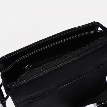 Male bag, black color-3
