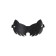 Pecado BDSM mask, Cat with cat ears, genuine leather, black