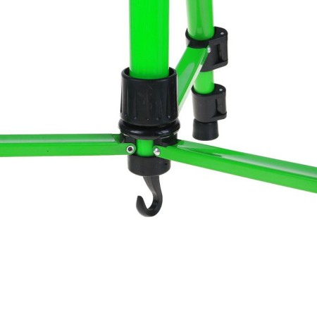 The telescopic prayer, tripod, metallic, green, size 51-153 cm-1