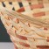 Basket "Rook", bottom 27 × 20, top 41 × 28, height 15 cm, bamboo