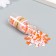 Decor for creativity plastic "Butterflies. Red, white, pink" set 8 grams 5x2x2 cm