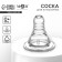 A nipple for a bottle, +0Met., Slow flow, anti -br., Classic throat 35mm.