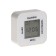 IRIT IR-609 Bureau watch, thermometer, calendar, timer, backlight, 2haa, white