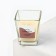 Aromatic candle in a glass "Happiness": grapefruit and honey, 6.8 x 8 cm.