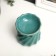 Aroma lamp ceramics "Emerald" mix 7.8x7x7 cm