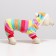 Combineson "Rainbow" with a hood, size M (DS 30 cm, og 40 cm, osh 30 cm)