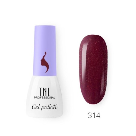 TNL Mini Gel-Lila “8 feelings”, No. 314 Cherry dust, 3.5 ml